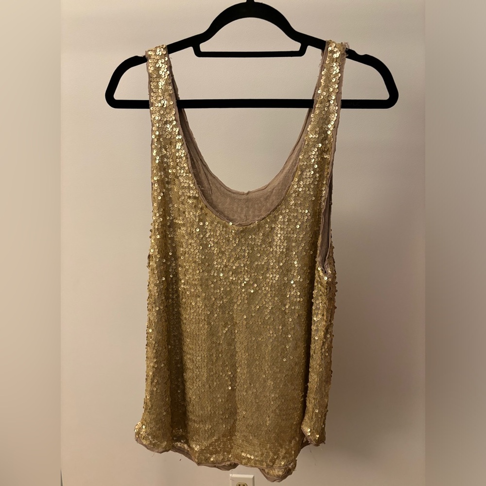 Aritzia sequined shirt